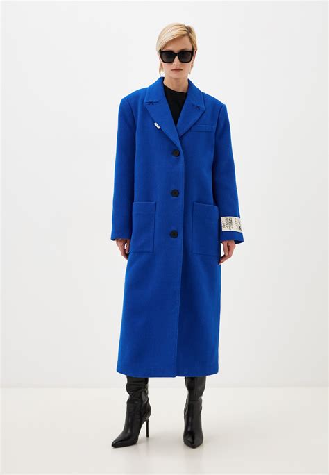 Пальто Eve&Esther, цвет: синий, MP002XW14RAE — купить в интернет ...