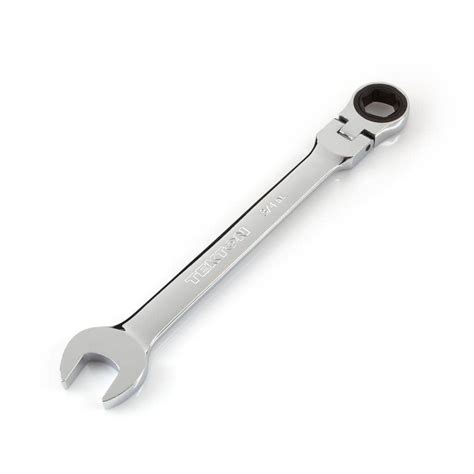 TEKTON 3 4 In Stubby Ratcheting Combination Wrench WRN50108 The Home