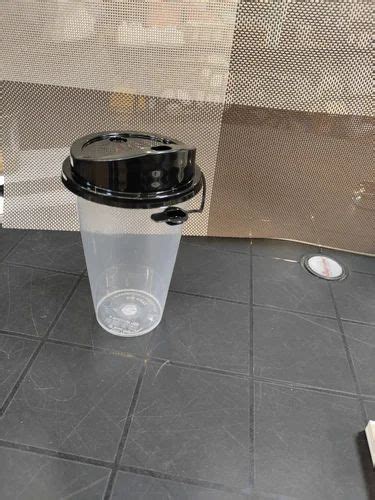 Ml Zara Plastic Glass With Lid At Rs Piece Disposable Glass In