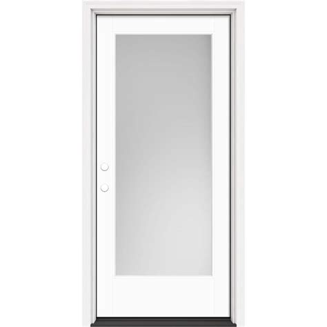 Masonite Performance Door System 36 In X 80 In VG Full Lite Right