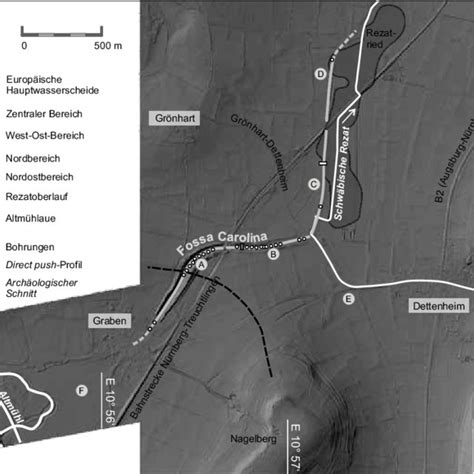 Abb Der Bekannte Verlauf Des Karlsgrabens Graue Linie Und Seine