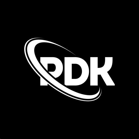 PDK logo. PDK letter. PDK letter logo design. Initials PDK logo linked ...