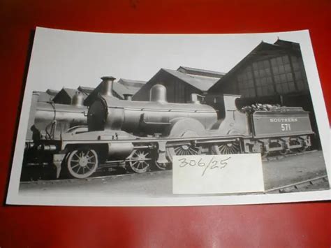 Loco Photo Lswr Sr Class T No Picclick Uk