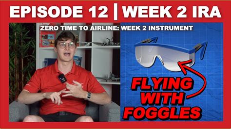 Flying With Foggles! | Zero Time to Airline Episode 12 - YouTube