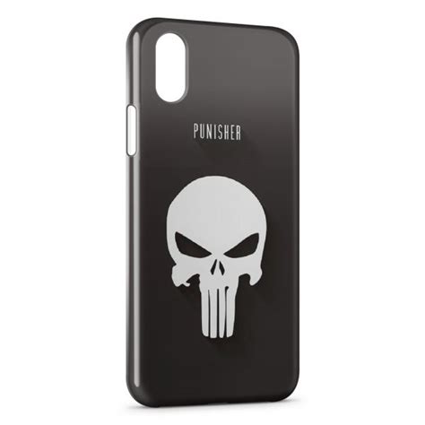 Coque Iphone X Xs Punisher Logo Pixypia