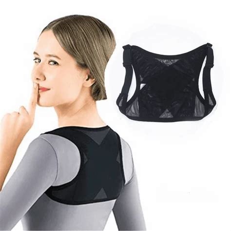 Pcs Adjustable Shoulder Support Posture Corrector Hunchback Therapy