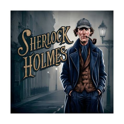 Sherlock Holmes Wall And Decor Framed Fine Art Print