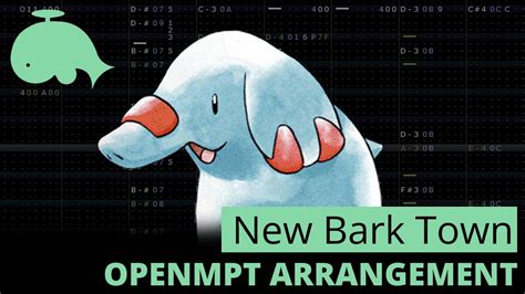 New Bark Town Pokemon GSC OpenMPT Cover YouTube