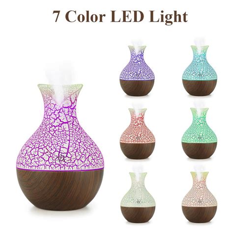 Buy Usb Electric Aroma Air Diffuser Wood Ultrasonic Air Humidifier