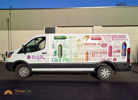 Vehicle Graphics Suja Puget Sound Signs And Graphics