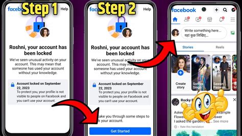 Facebook Your Account Has Been Locked Facebook Id Locked How To