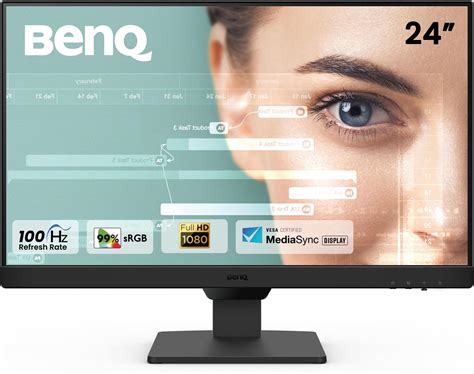 Benq Gw2490 24 1920x1080p Fhd Ips Monitor 100hz99 Srgbeye Careudual Hdmidisplay Port