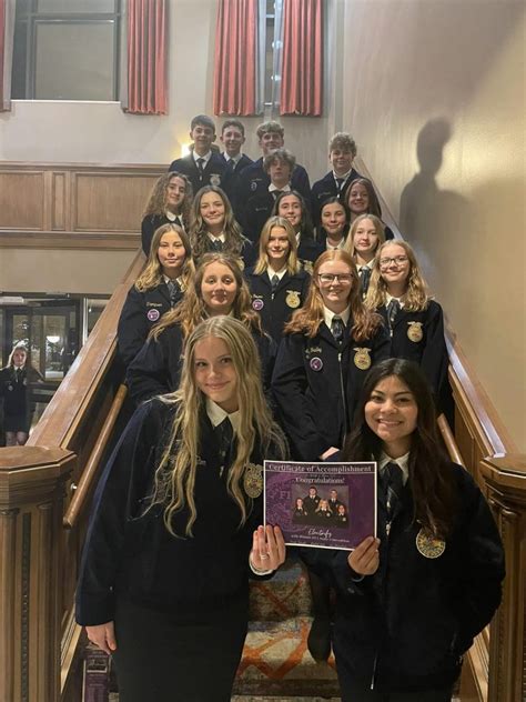 United Ffa Honored At State Convention Prairie Communications Llc