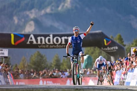 Uci Mtb World Championships Victor Koretzky Holds Off Aldridge And