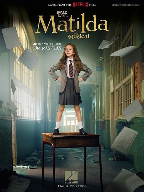 Roald Dahl Matilda Film Musical Piano Indigo School Songs New