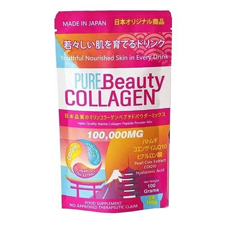 Pure Beauty Collagen 100,000mg Collagen Powder Mix (30 days Supply ...