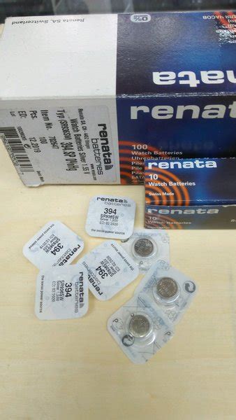 Jual Battery Renata 394 SR 936 SW Di Lapak PUTRA JAYA Bukalapak