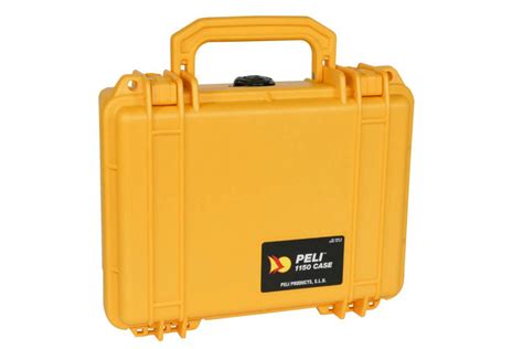Защитный кейс Pelican 1150 желтый с поропластом 1150-000-240E ...