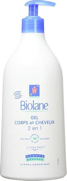 Biolane Gel Corps Et Cheveux 2 En 1 Gel Lavant Doux Pour La Peau