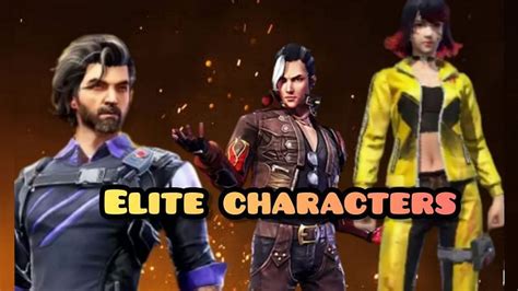 What Are Elite Abilities In Free Fire Andrew Hayato And Kelly S