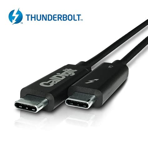 CalDigit Thunderbolt 3 Cable 40Gbps 2m Thunderbolt Technology