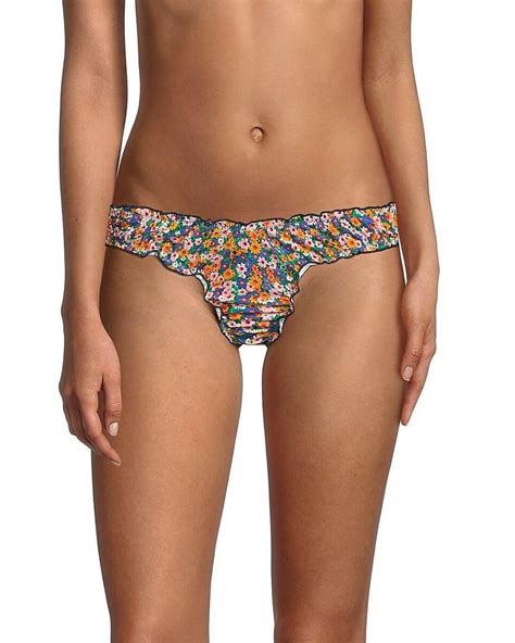 Weworewhat Weworewhat Floral Print Bikini Bottom Lyst