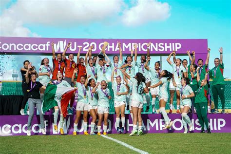 M Xico Sub Se Consagran Campeonas De Concacaf Minuto Final Mx