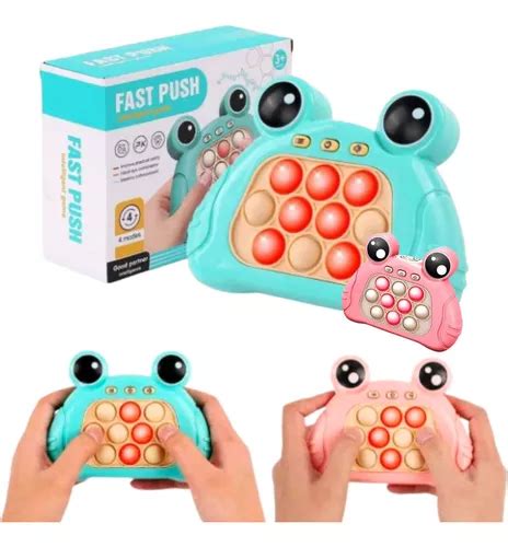 Pop It Mini Gamer Console Anti Stress Brinquedo Eletr Nico