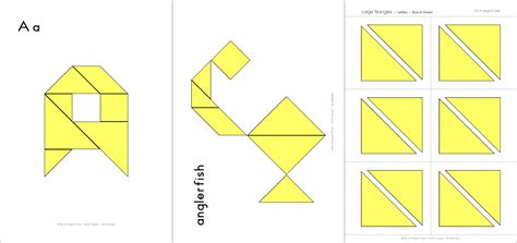 Colorful Tangrams TPT: Tangram Animal Alphabet