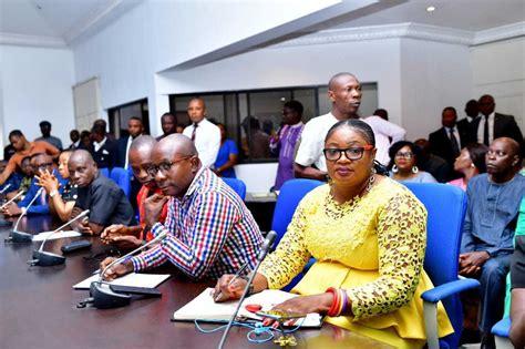 Cross River Gov Bassey Otu Meet Government House Staff Promise To