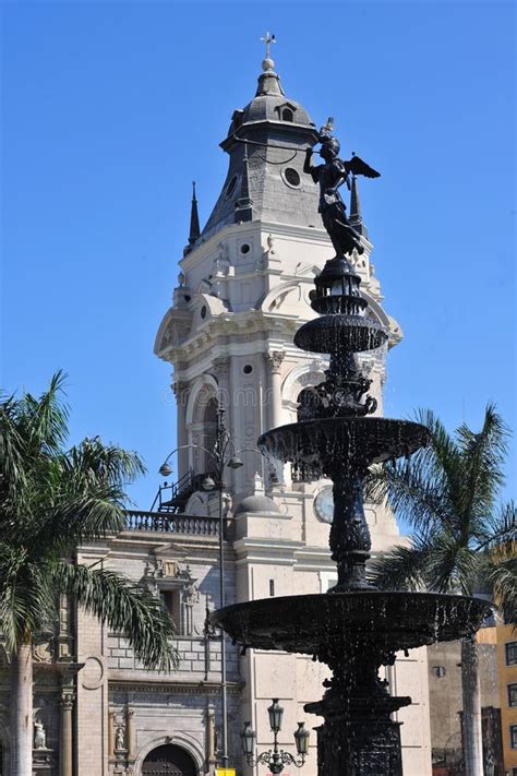 The Basilica Cathedral Of Lima Is A Roman Catholic Cathedral Located In