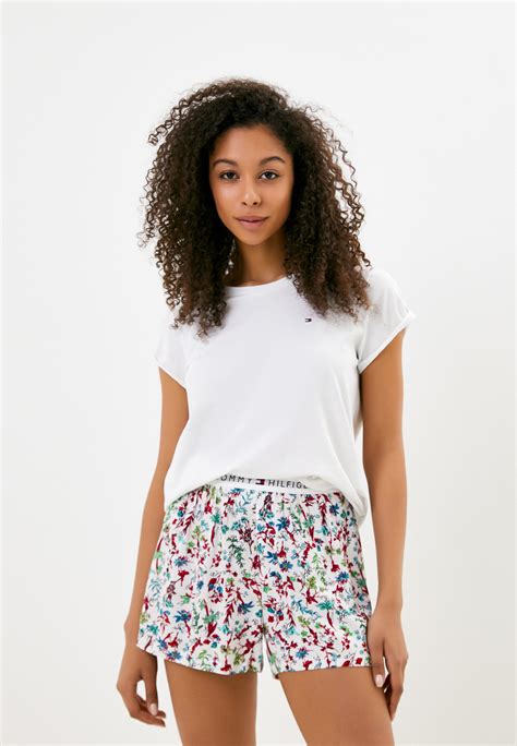Пижама Tommy Hilfiger, цвет: белый, RTLACM069601 — купить в интернет ...