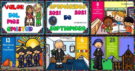 EfemÉrides Mes De Septiembre Imagenes Educativas