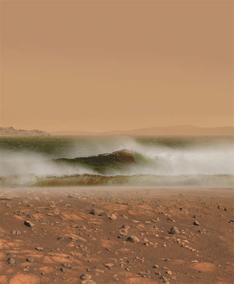 L Histoire Des M Ga Tsunamis Sur Mars L Astronomie Afrique