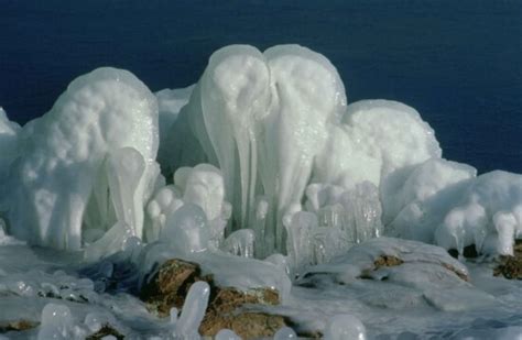 Free picture: ice, formation, rocky, river, coast