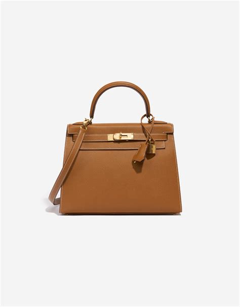 Hermes Kelly Sellier Craie Epsom Gold Hardware Ubicaciondepersonas