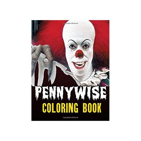 Buy Pennywise Coloring Book Stephen King Books With Fun Easy Relaxing Coloring Pages Ew