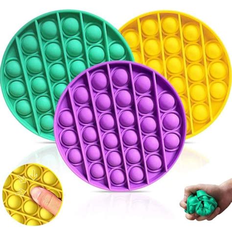 Pop It Fidget Brinquedo De Silicone De Apertar Anti Stress Atacado