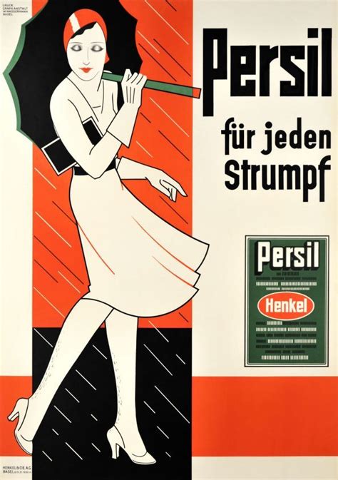 Persil F R Jeden Strumpf Alte Werbung Werbung Plakat