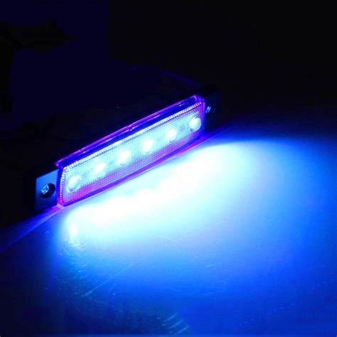 4 X Marine Boat Grade 12 Volt Large Waterproof Led Grandado