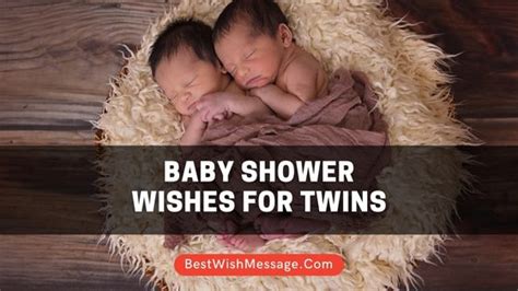 85+ Baby Shower Wishes for Twins | Greetings and Messages