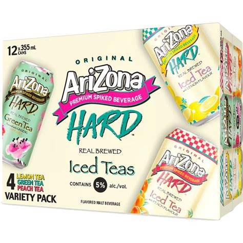 Arizona Iced Tea Variety Pack 12 Cans – BSW Liquor