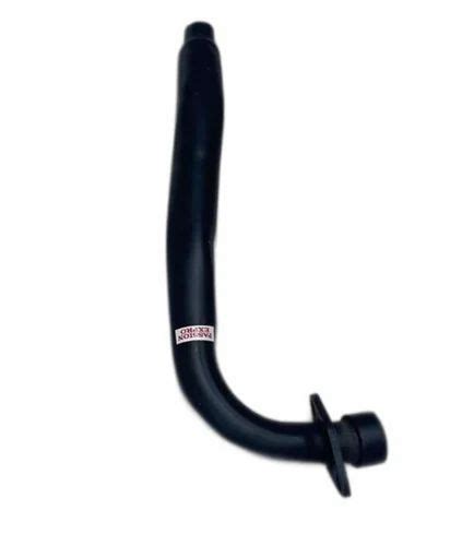 Black Crc Steel Passion Xpro Silencer Bend Pipe Size 8 Inchlength