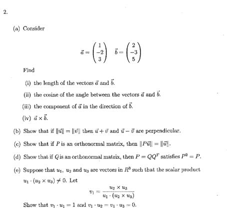 self learning - Vectors and orthonormal matrix - Mathematics Stack Exchange