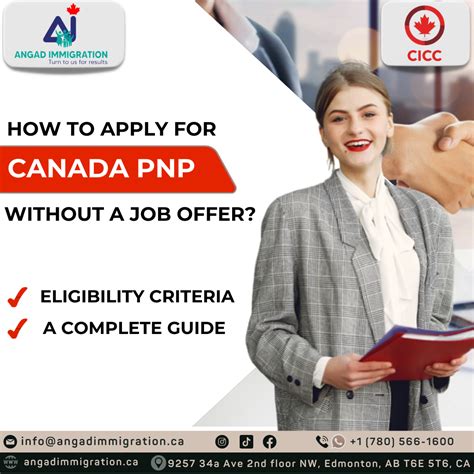 Eligibility Criteria For Canada Pnp Without Job Offer Complete Guide