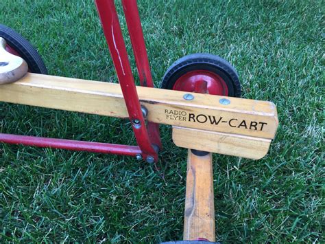 Vintage Original Radio Flyer Kids Row Cart Etsy