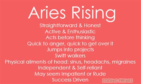 Aries Venus In Aries Aries Aries Traits