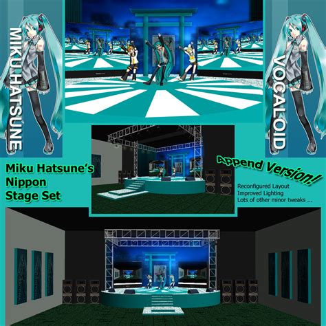 MMD Miku Hatsune Nippon Stage Set by Trackdancer on DeviantArt