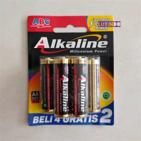 Baterai Abc Alkaline Aa Isi Pcs V Lazada Indonesia