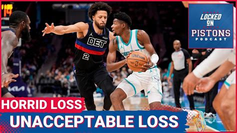 Detroit Pistons Suffer Worst Loss Of Season At The Buzzer To Lamelo Ball Charlotte Hornets